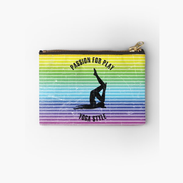 Item preview, Black silhouette of a woman in a reclining position practicing yoga designed and sold by HarridanCreates.