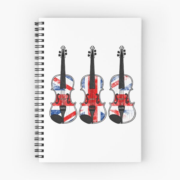 Item preview, Violin UK Flag Violinist British Musician designed and sold by doodlerob.