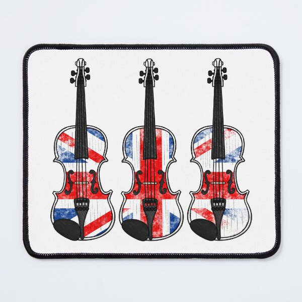 Item preview, Violin UK Flag Violinist British Musician designed and sold by doodlerob.