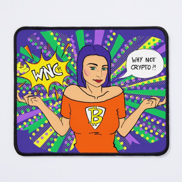 Item preview, Why Not Crypto - Pop Art designed and sold by XriArt by Christina Betke.