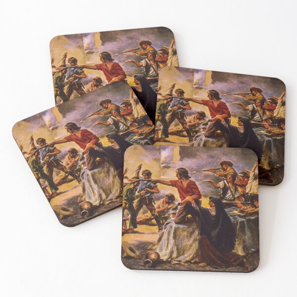 Item preview, The Battle of the Alamo 1836 designed and sold by lobodelnoir.
