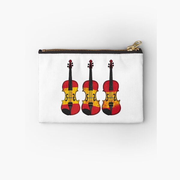 Item preview, Violin Spanish Flag Violinist String Musician Spain designed and sold by doodlerob.