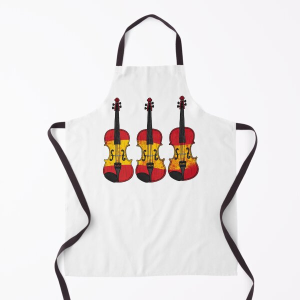 Item preview, Violin Spanish Flag Violinist String Musician Spain designed and sold by doodlerob.