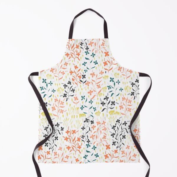 Item preview, Flowers of Spring - orange green designed and sold by SerahO.