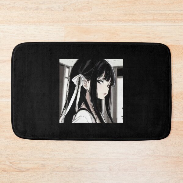 Item preview, anime girl with black hair  designed and sold by Moonflowerbt1.