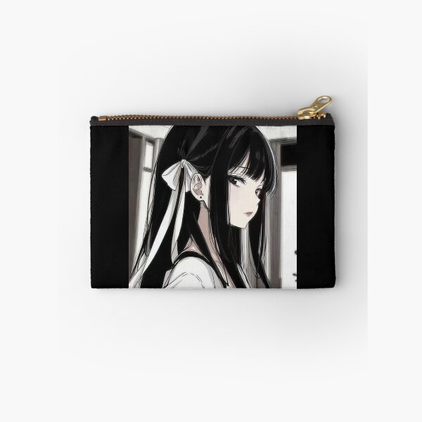 Item preview, anime girl with black hair  designed and sold by Moonflowerbt1.