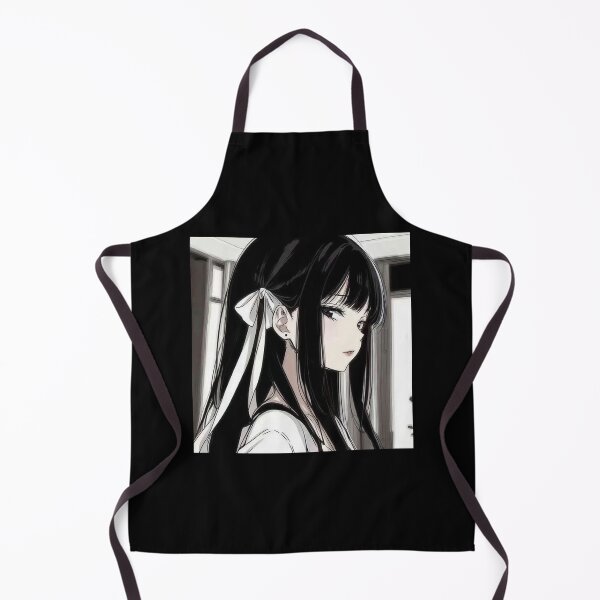 Item preview, anime girl with black hair  designed and sold by Moonflowerbt1.