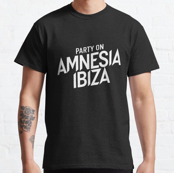 ELROW Amnesia Ibiza Front and Back Print Unique Summer Party Tee