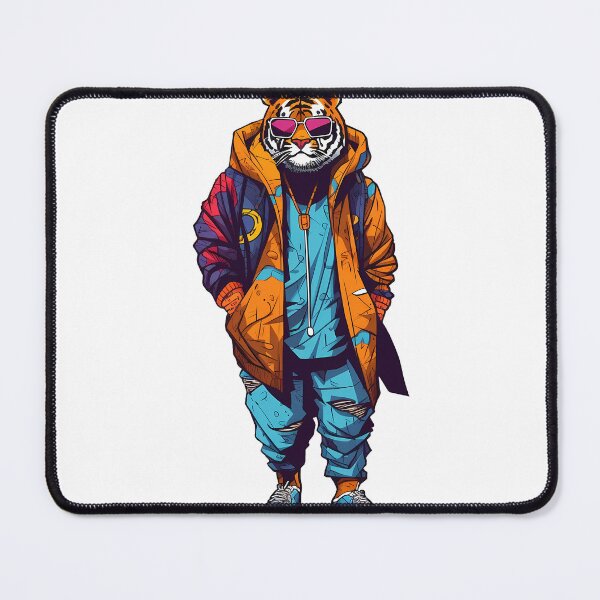 Item preview, Stylish tiger designed and sold by ebialonestar.