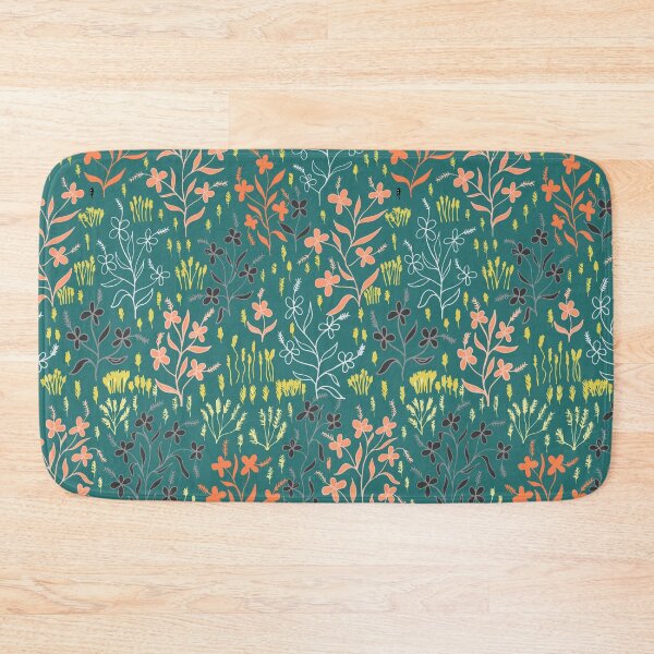 Item preview, Flowers of Spring - green pink designed and sold by SerahO.