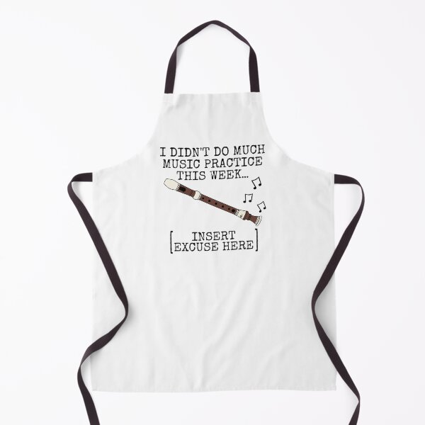 Item preview, I Didn't Do Much Music Practice, Recorder Player designed and sold by doodlerob.