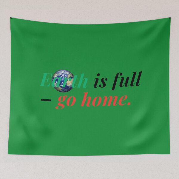 Item preview, Overpopulated Planet Tee Shirt  designed and sold by ArtComixHaven.