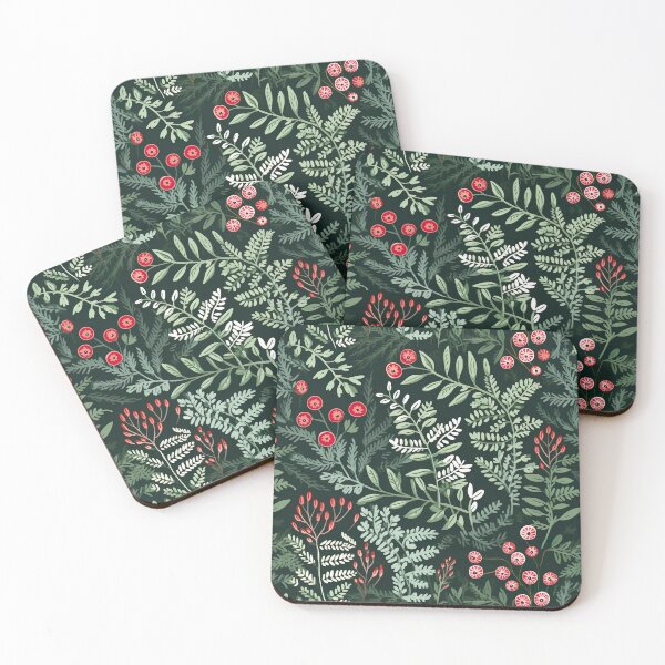 Item preview, Cottagecore Botanical Floral Herbs Plants Berries Pressed Flowers designed and sold by fluffstuffgifts.