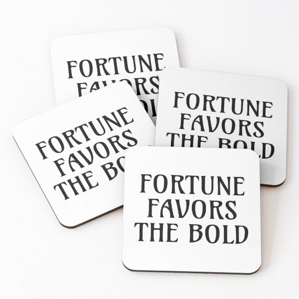 Item preview, Fortune Favors The Bold designed and sold by Inspirationmotivation.