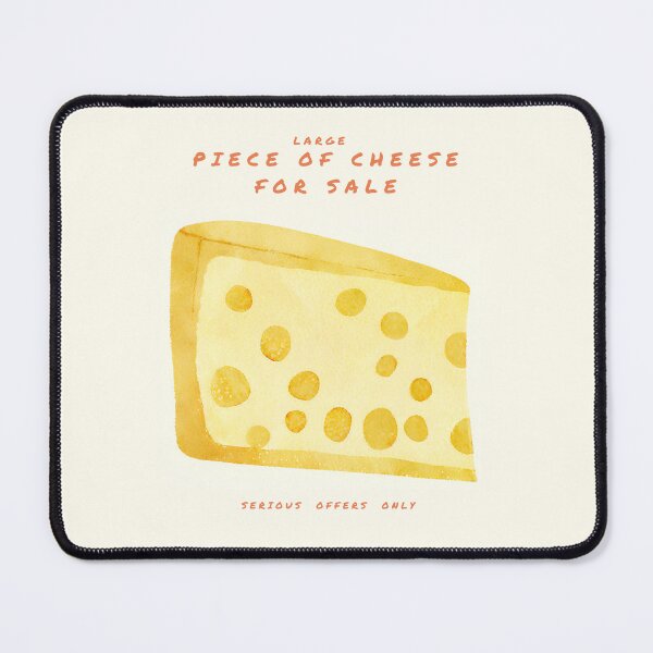 Item preview, cheese, funny, pizza, food, pun, cute, blue, retro, vintage, meme, cheese lover, kitchen, food lover, new york  designed and sold by peachcakecanvas.