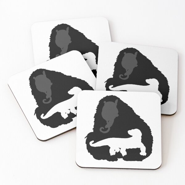 Item preview, Black and White Animal Silhouettes  designed and sold by Animals-by-JB.