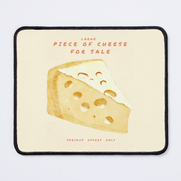Item preview, cheese, funny, pizza, food, pun, cute, blue, retro, vintage, meme, cheese lover, kitchen, food lover, new york  designed and sold by peachcakecanvas.