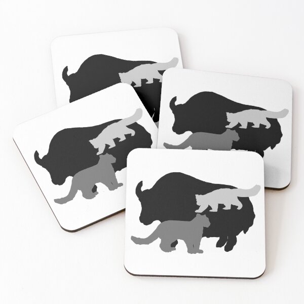 Item preview, Black and White Animal Silhouettes  designed and sold by Animals-by-JB.