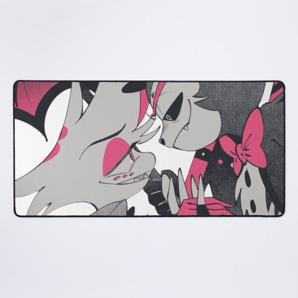 Item preview, Huskerdust Husker Angeldust Hazbin Hotel Sticker Tapestry designed and sold by WartortleFr3ak.
