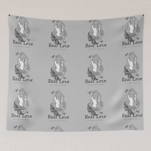 Item preview, The Little Mermaid is looking for Real Love designed and sold by CURIOUsDADA.
