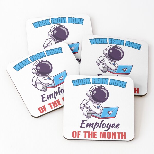 Item preview, Work from home employee of the month, funny freelancer, work from home or wfh saying or quote designed and sold by NBSStore.