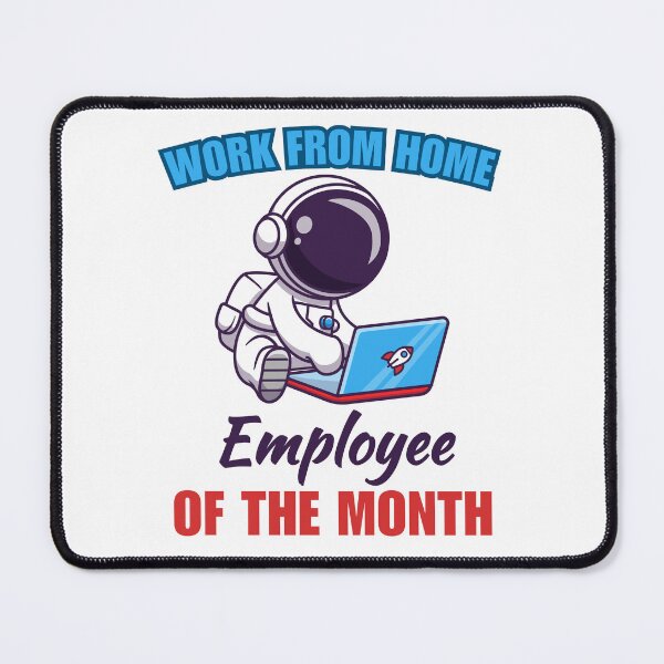 Item preview, Work from home employee of the month, funny freelancer, work from home or wfh saying or quote designed and sold by NBSStore.
