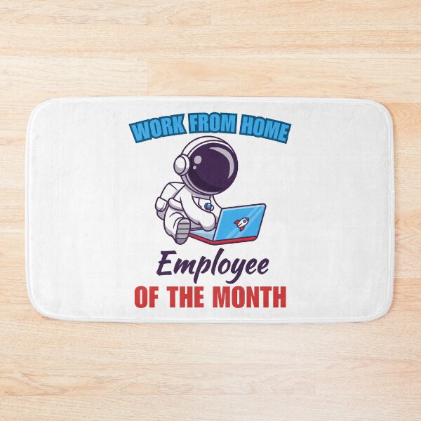 Item preview, Work from home employee of the month, funny freelancer, work from home or wfh saying or quote designed and sold by NBSStore.