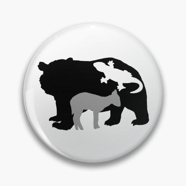 Item preview, Black and White Animal Silhouettes designed and sold by Animals-by-JB.