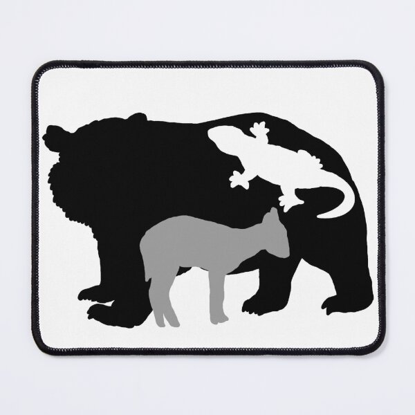 Item preview, Black and White Animal Silhouettes designed and sold by Animals-by-JB.
