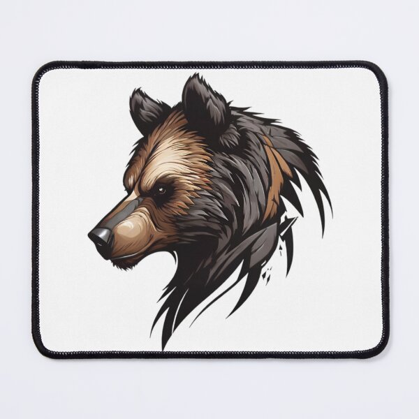 Item preview, Cool Bear Face / Logo-Style Art designed and sold by PolygonPinnacle.