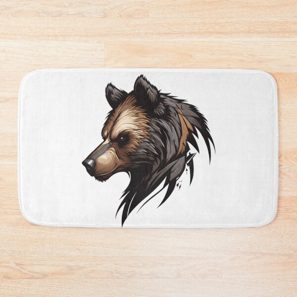 Item preview, Cool Bear Face / Logo-Style Art designed and sold by PolygonPinnacle.