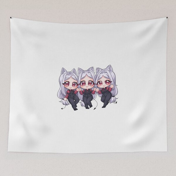 Item preview, Cerberus from Helltaker (chibi) designed and sold by MaruKunArt.