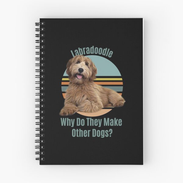 Item preview, Labradoodle, Cita de perro Mamá de perro, pieles de piel, perro de perro divertido mamá, ilustración de mascotas, regalo de amantes de los animales, perro amante de perros mamá, oficina de oficina, mamá, único designed and sold by RetroCharlies.