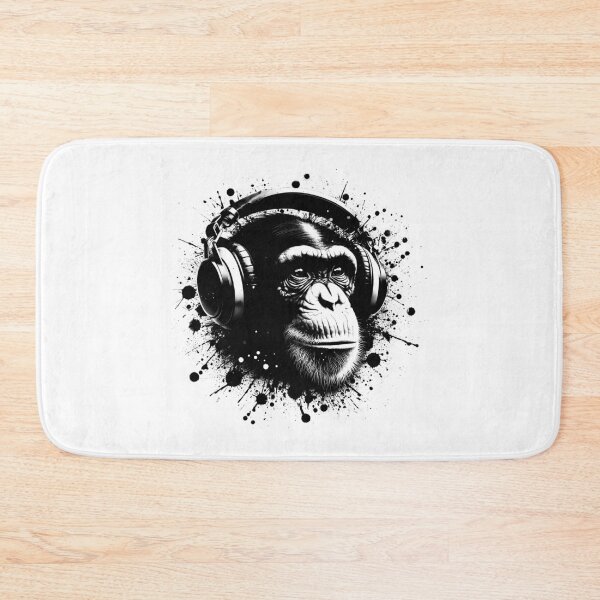 Item preview, Intense Primate Finds Solace in Human’s Musical Innovation designed and sold by DethLock.