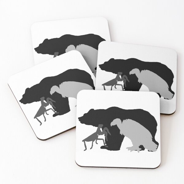Item preview, Black and White Animal Silhouettes designed and sold by Animals-by-JB.