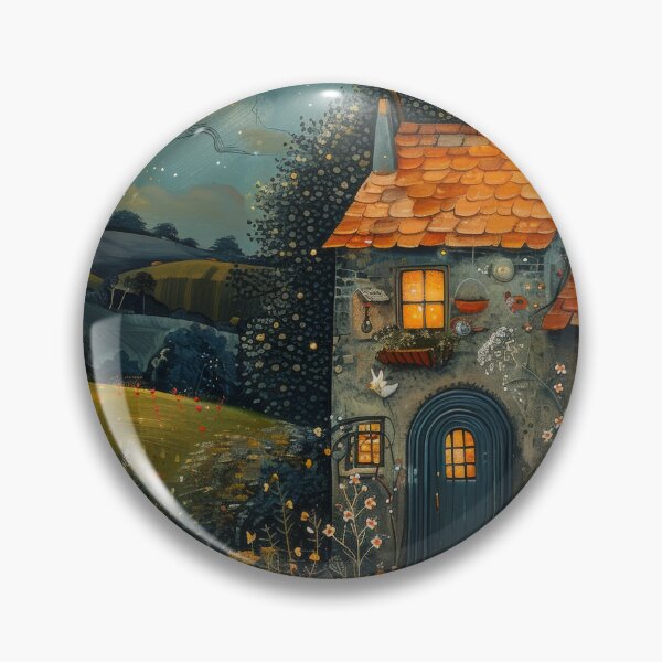 Item preview, whimsical naive art, nostalgic atmosphere designed and sold by Lucky-jl.