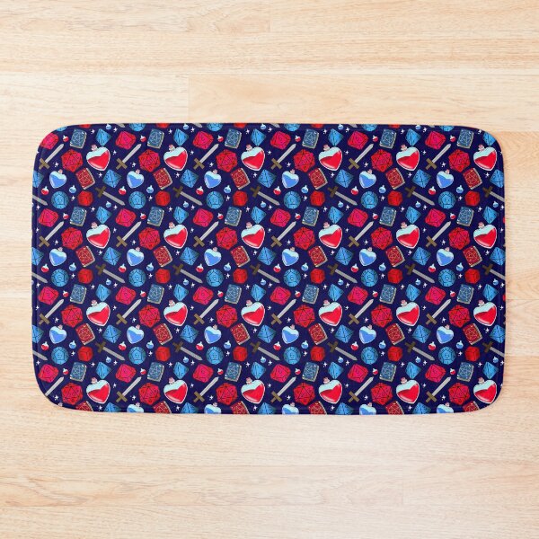 Item preview, DnD adventure basics blue and red designed and sold by Cthulhu loves crafts.