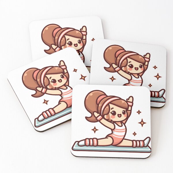 Item preview, Kawaii Athlete: Aerobics Leotard And Leg Warmers designed and sold by CanvasCutie.
