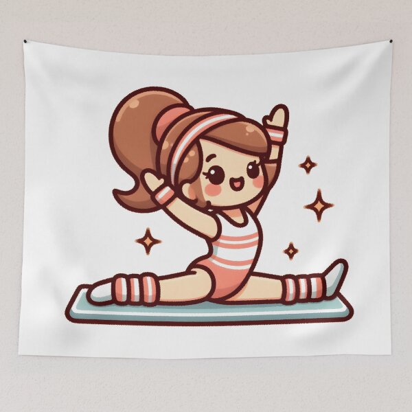 Item preview, Kawaii Athlete: Aerobics Leotard And Leg Warmers designed and sold by CanvasCutie.