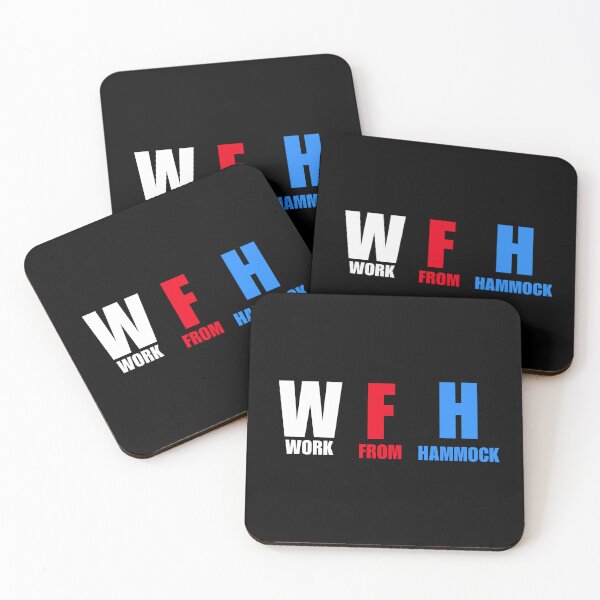 Item preview, WFH, work from hammock, funny work from home, laptop lifestyle freelancer saying or quote designed and sold by NBSStore.