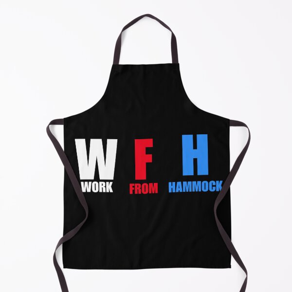 Item preview, WFH, work from hammock, funny work from home, laptop lifestyle freelancer saying or quote designed and sold by NBSStore.