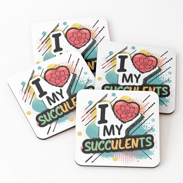 Item preview, I love my Succulents designed and sold by Digital Dreams Arts.