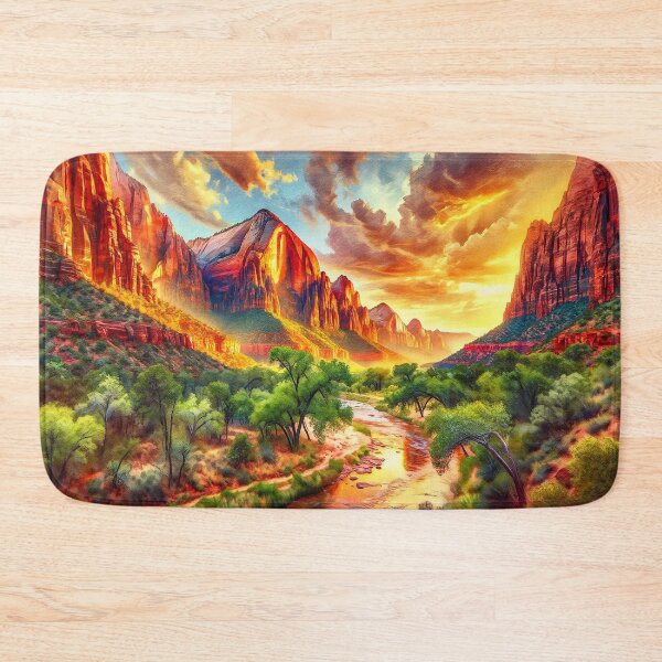 Item preview, Flaming cliffs designed and sold by Cerberus-Art.