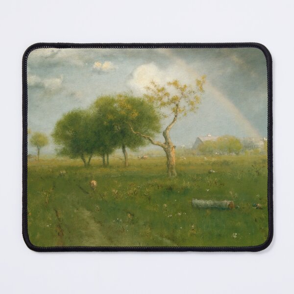 Item preview, George Inness After a Summer Shower Pastoral Painting designed and sold by Vintage Wall Art.