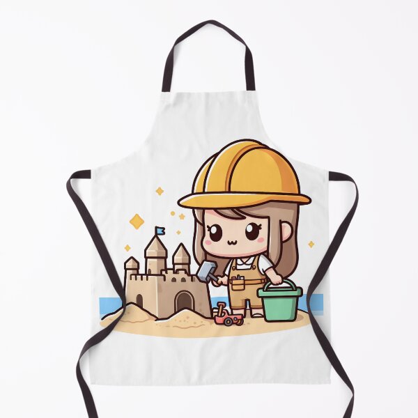 Item preview, Kawaii Architect With Sun Hat designed and sold by CanvasCutie.