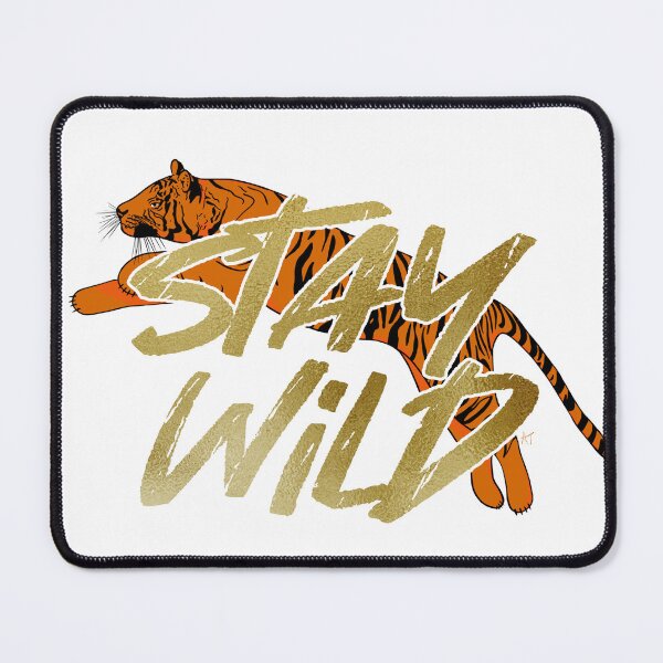 Item preview, Stay Wild Tiger Print designed and sold by Andrea Turner.
