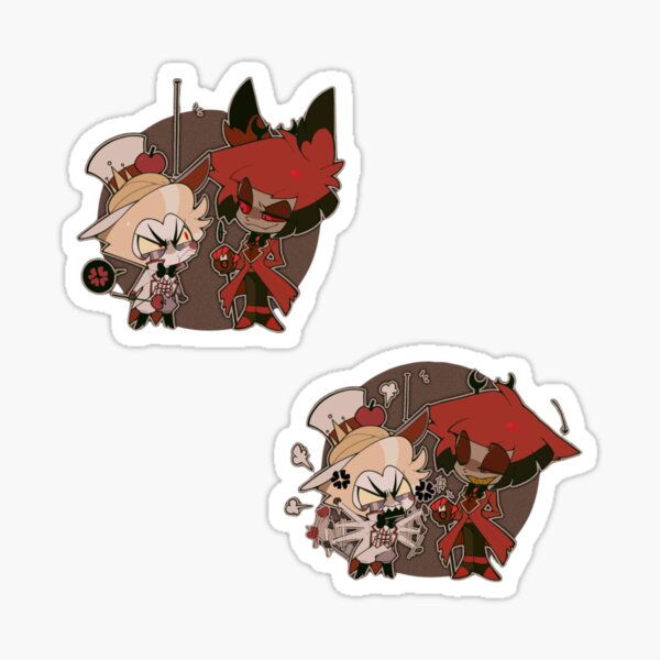 Item preview, Alastor Lucifer Hazbin Hotel Sticker designed and sold by WartortleFr3ak.