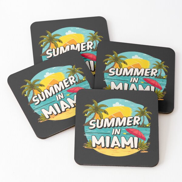 Item preview,  Soaking Up the Sun: Summer in Miami designed and sold by Wonder Pixel Studio.