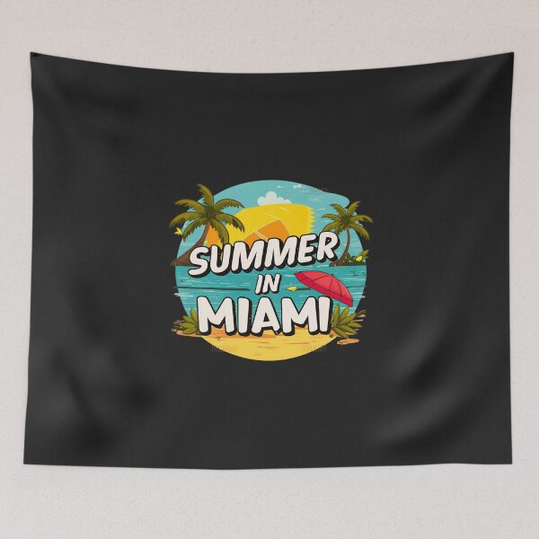 Item preview,  Soaking Up the Sun: Summer in Miami designed and sold by Wonder Pixel Studio.