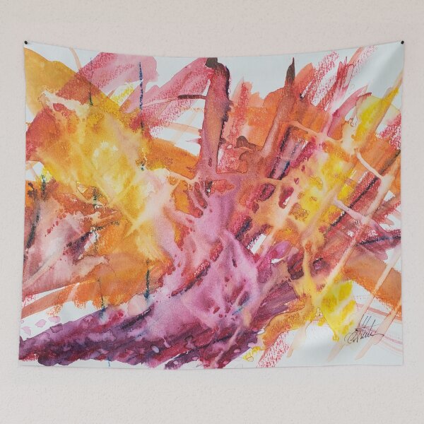 Item preview, The Onslaught - Watercolor Ink Wash by TSteele.art designed and sold by TSteeleArt.